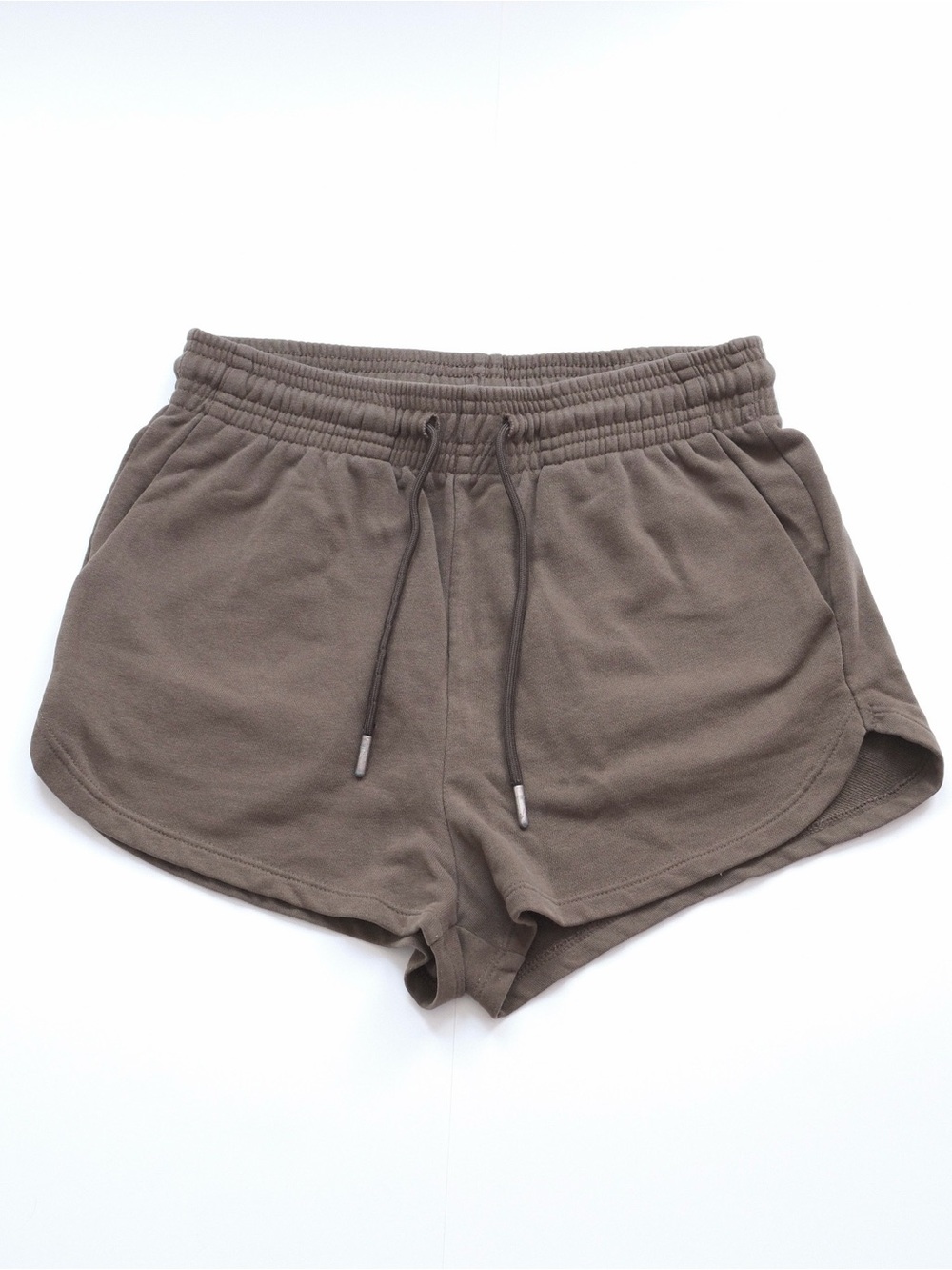 H&M Women’s Olive Green Sweat Shorts - Size Small